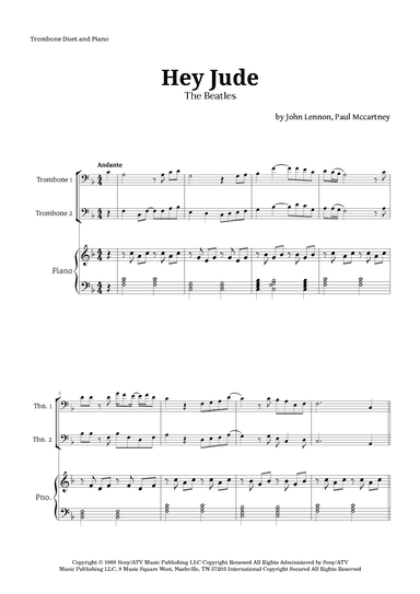Hey Jude (arr. Langanho)
