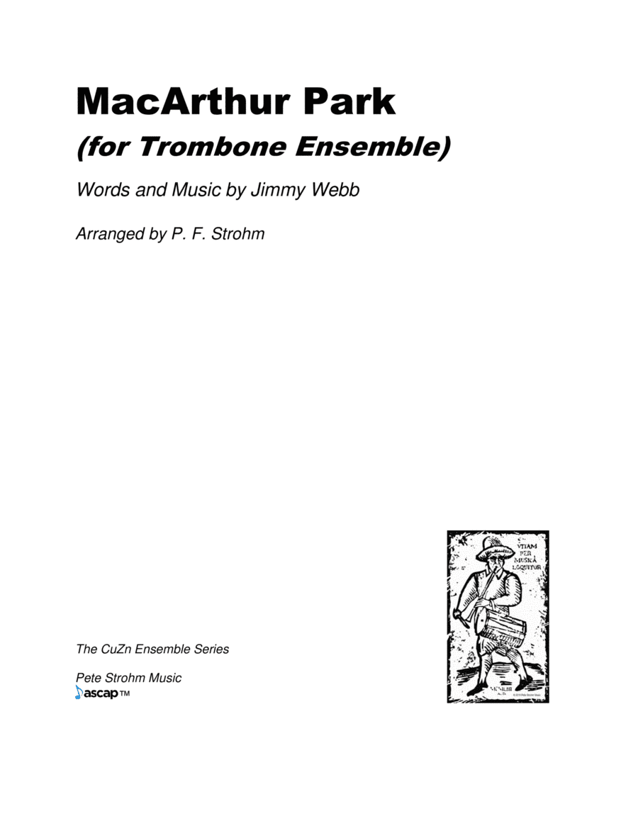 Macarthur Park (arr. P. F. Strohm)