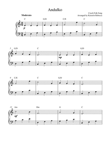 Andulko (arr. Kaiserin Rebecca)