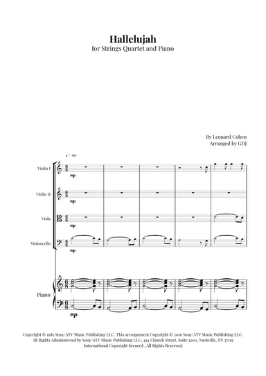 Hallelujah (arr. GDJ)
