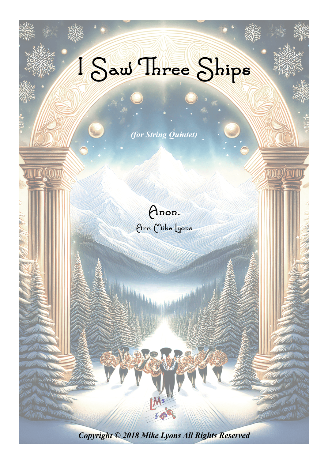 String Quintet/String Orchestra - I Saw Three Ships (arr. Mike Lyons)