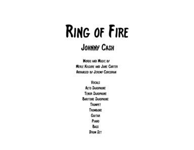 Ring Of Fire (arr. Jeremy Corcoran)