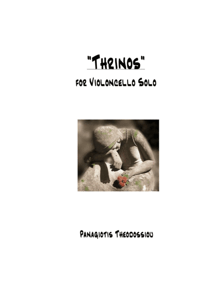 Thrinos for cello solo