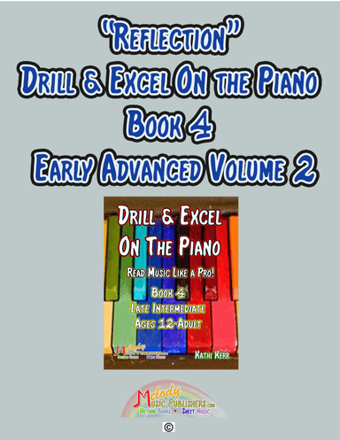 Piano song early advanced - "Reflection"