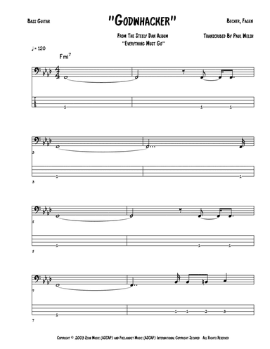 Godwhacker (arr. Accubass)