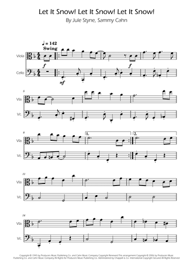 Let It Snow! Let It Snow! Let It Snow! (arr. Ygor Nunes)