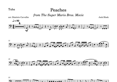 Peaches (arr. Dimitrie Carvalho)