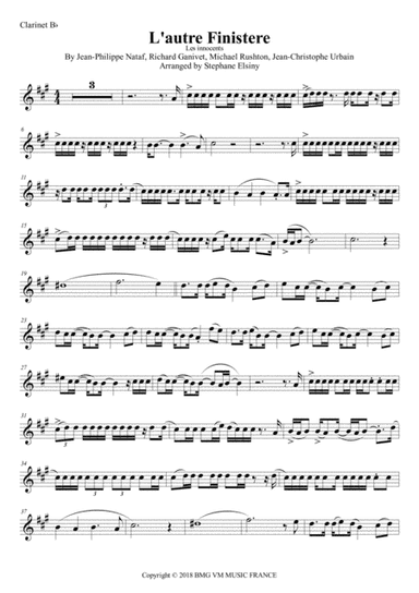 L'autre Finistere (arr. Stephane ELSINY)