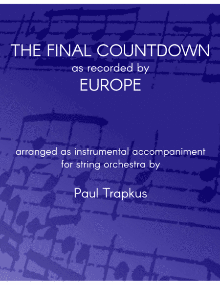 Final Countdown (arr. Paul Trapkus)