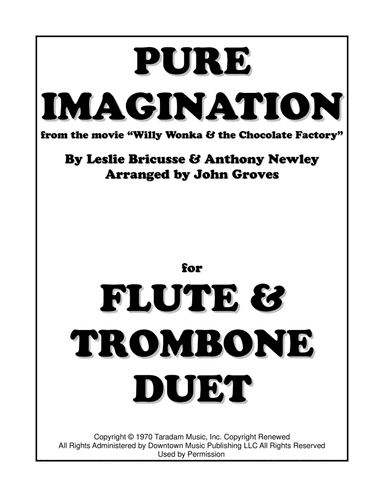 Pure Imagination (arr. John Groves)