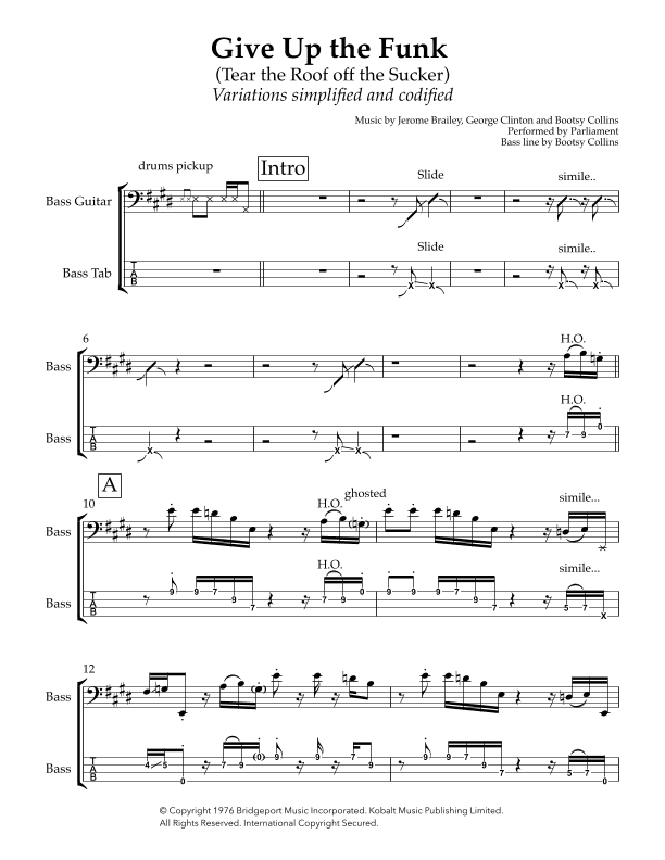 Give Up The Funk (tear The Roof Off The Sucker) (arr. Josh Cohen)