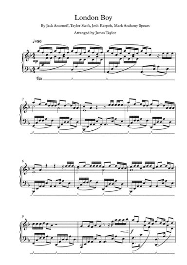 London Boy (arr. James Taylor)