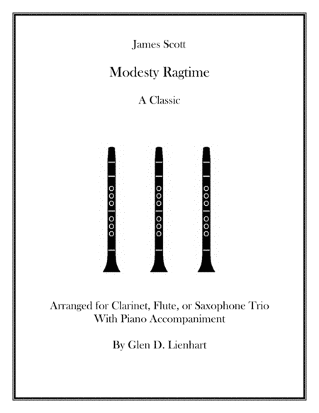 Modesty Ragtime (arr. Glen D. Lienhart)