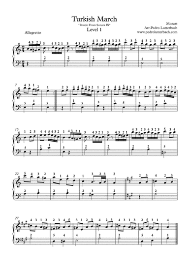 Turkish March (arr. Pedro Lutterbach)
