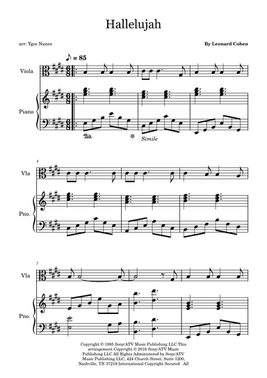 Hallelujah (arr. Ygor Nunes)