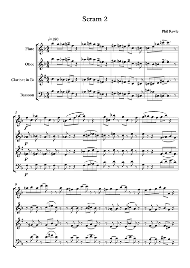 Scram 2 - Wind Quartet