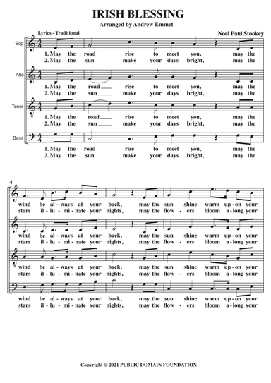 Irish Blessing (arr. Andrew Emmet)