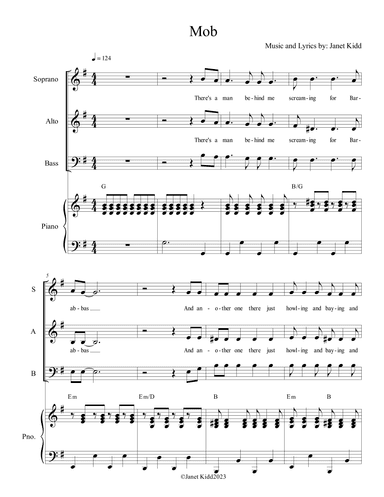 Mob - from Easter Vigil Cantata