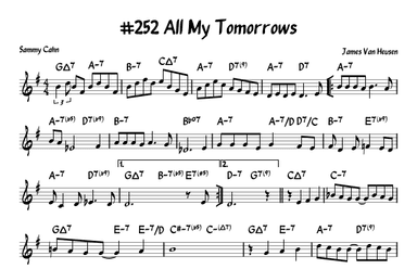 All My Tomorrows (arr. John Fries)