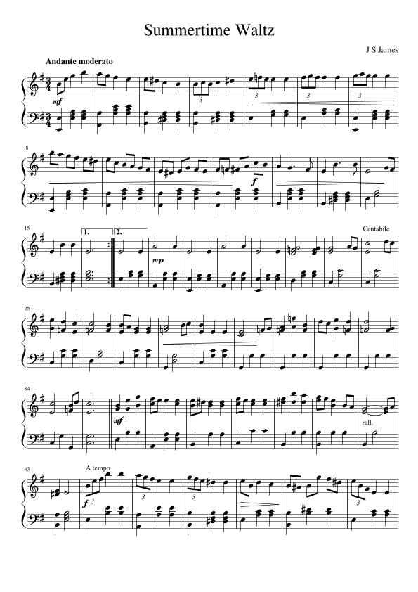 Summertime Waltz