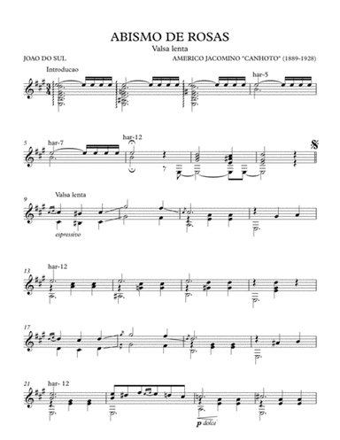 ABISMO DE ROSAS (arr. Globrazil)