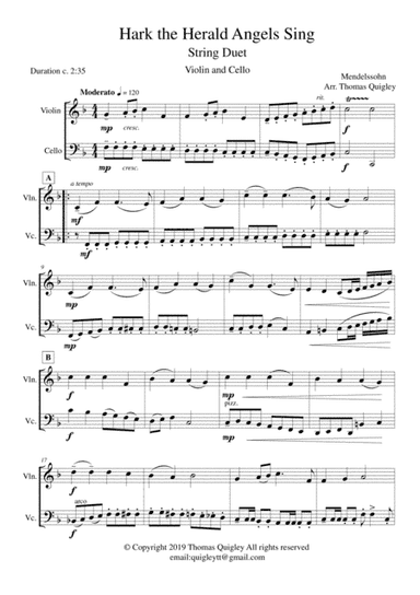 Hark the Herald Angels Sing (arr. Thomas Quigley)