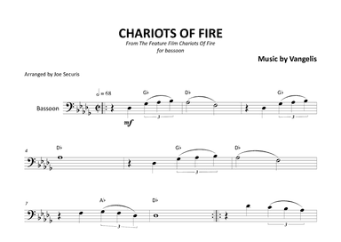Chariots Of Fire (arr. Joe Securis)