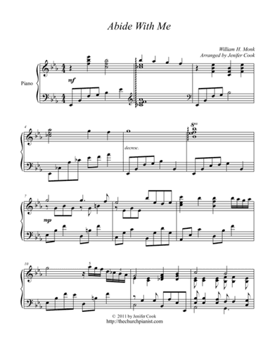 Abide With Me (arr. Jenifer Cook)