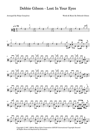 Lost In Your Eyes (arr. Felipe Gonçalves)