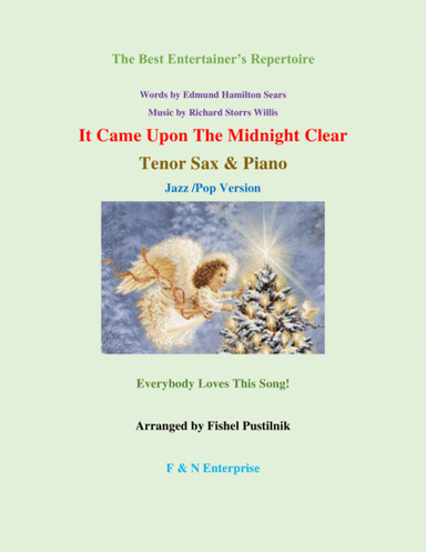 "It Came Upon The Midnight Clear" for Tenor Sax and Piano (arr. Fishel Pustilnik)