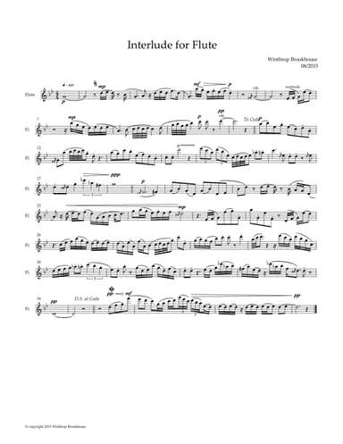 Interlude for Flute