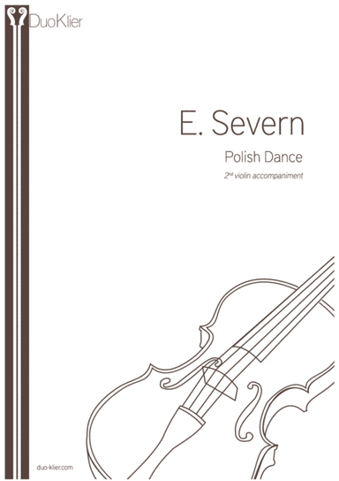 Severn - Polish Dance, 2nd violin accompaniment (arr. Duo Klier)