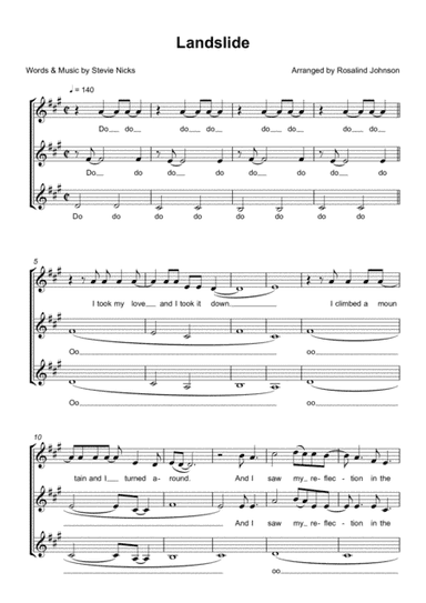 Landslide (arr. Rosalind Johnson)