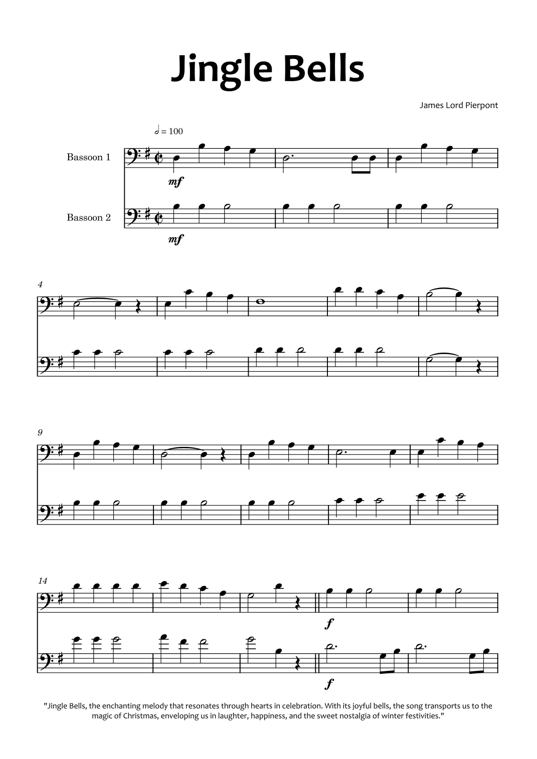 Jingle Bells (arr. Glauco Fernandes)