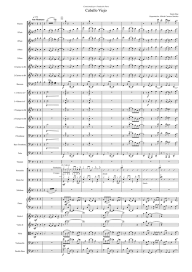 Caballo Viejo (arr. Alfredo Carrasco Sánchez)