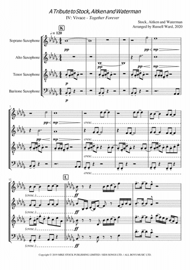 Together Forever (arr. Russell Ward)