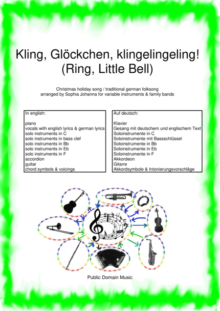 Kling, Glöckchen, kling! - family band (arr. Sophia Johanna)