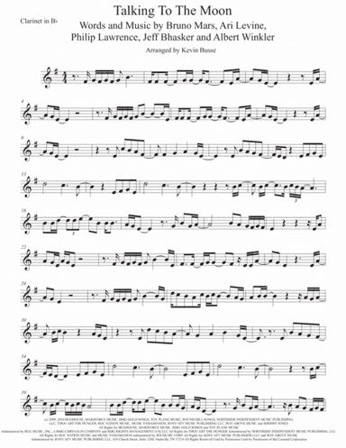 Talking To The Moon (arr. Kevin Busse)
