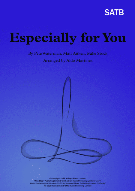 Especially For You (arr. Aldo Martinez)