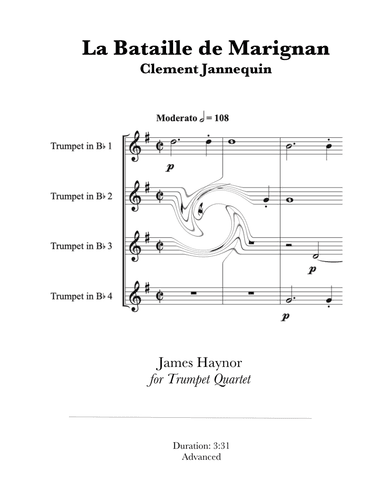 La Bataille de Marignan (arr. James Haynor)
