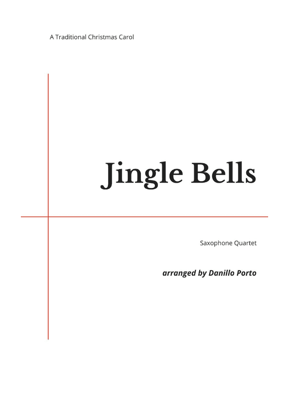 Jingle Bells - Saxophone quartet (arr. Danillo Porto)