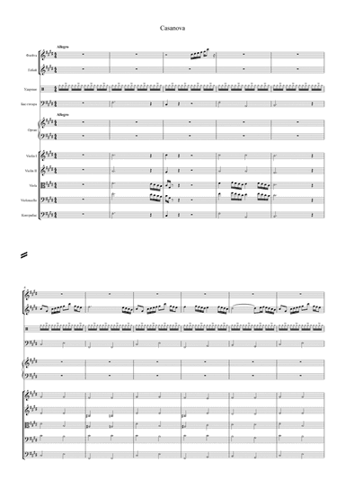 Casanova (arr. Oleksandr Movchan)