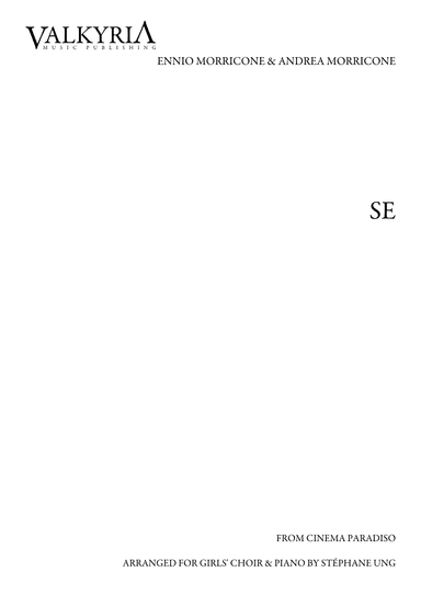 Se (arr. Stéphane Ung)