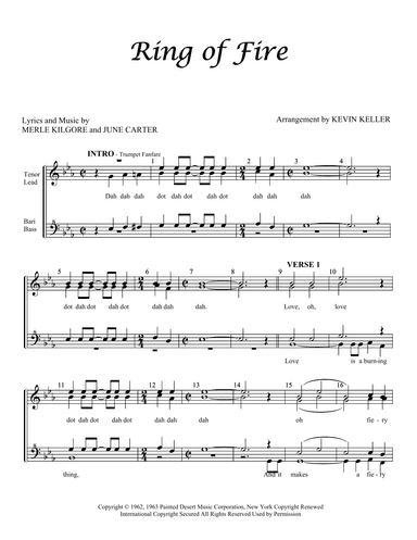 Ring Of Fire (arr. Kevin Keller)