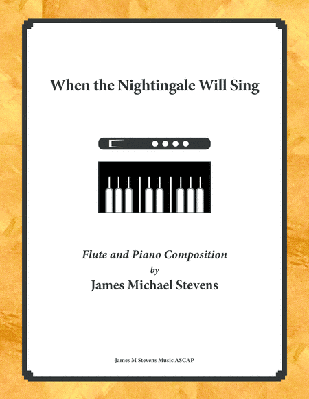When the Nightingale Will Sing - Flute & Piano