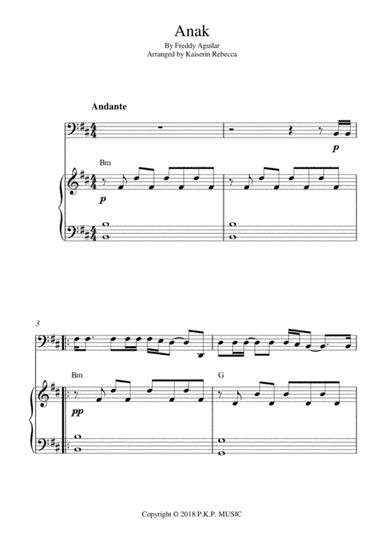 Anak (arr. Kaiserin Rebecca)