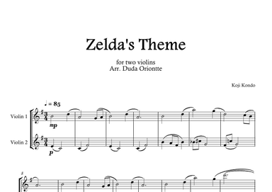 Zelda's Theme (arr. Duda Oriontte)