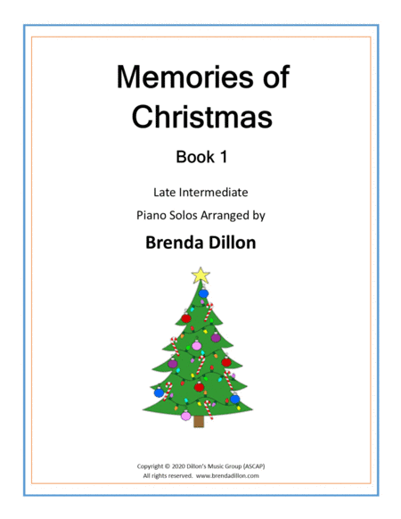 Memories of Christmas Collection, Book 1 (arr. Dillon's Music Group)