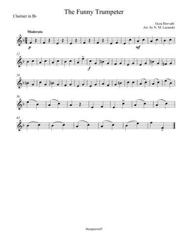 The Funny Trumpeter (arr. Nick Lacanski)