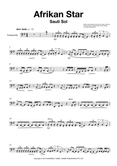Afrikan Star (arr. Ellen Macpherson)
